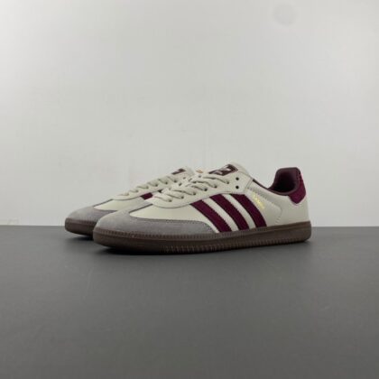 adidas Samba OG Putty Grey Maroon