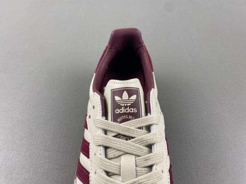 adidas Samba OG Putty Grey Maroon - Image 10