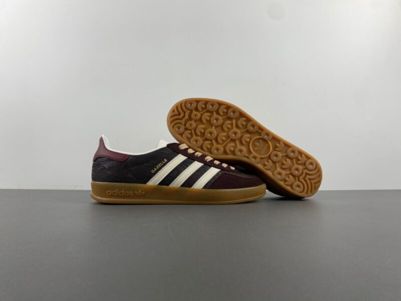 adidas Gazelle Indoor The Blue Trio Bronze Light Brown - Image 9