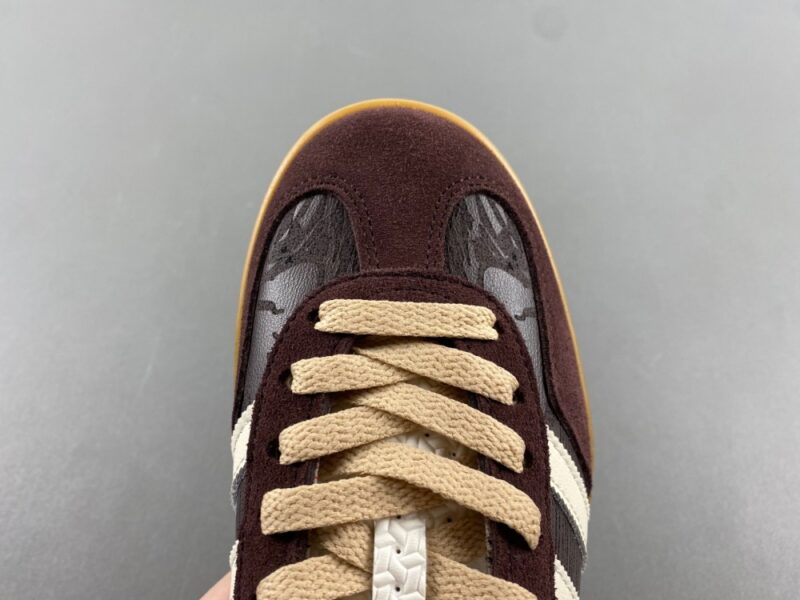 adidas Gazelle Indoor The Blue Trio Bronze Light Brown - Image 11