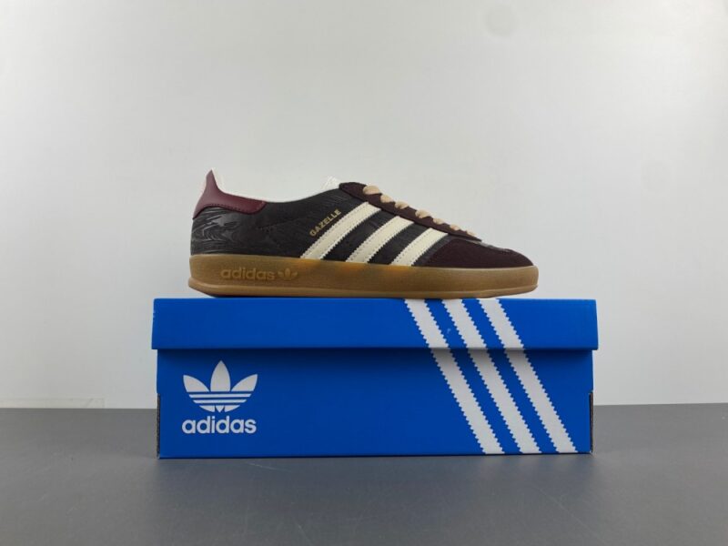 adidas Gazelle Indoor The Blue Trio Bronze Light Brown - Image 15