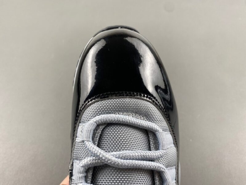 Air Jordan 11 Gray and Black - Image 13