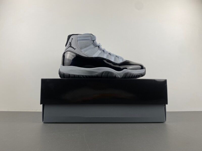 Air Jordan 11 Gray and Black - Image 18