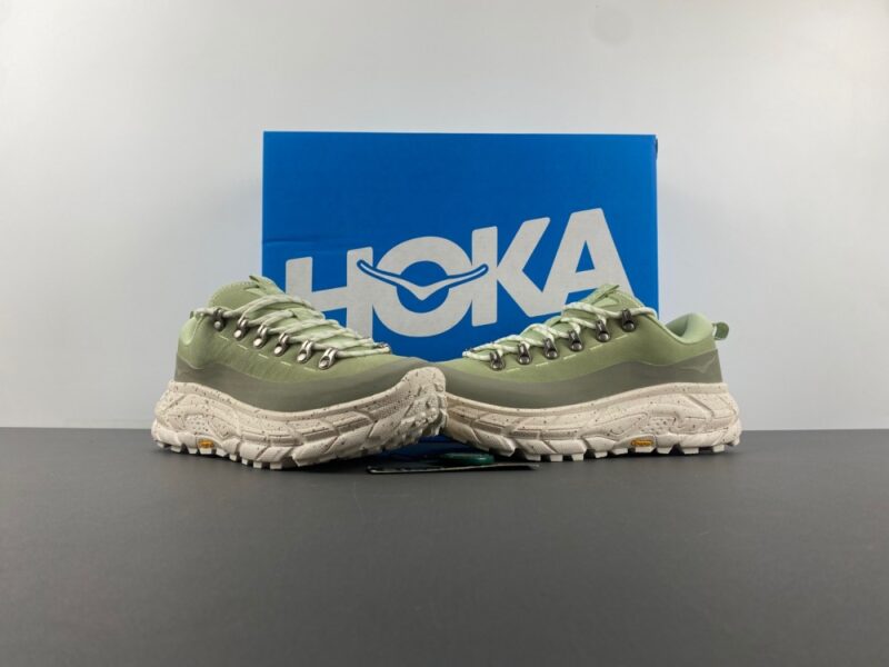 Hoka One One Tor Summit Seed Green Eggnog - Image 12