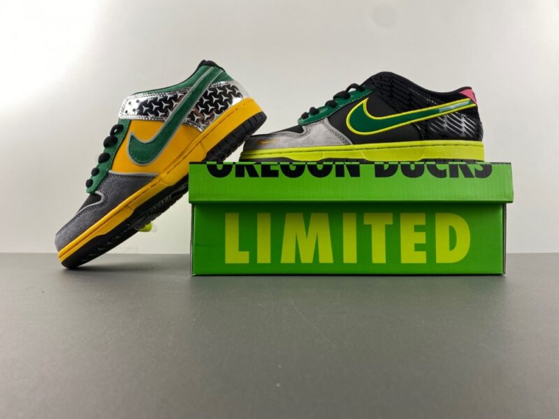 Nike Dunk Low What the Duck Home University of Oregon PE - Image 12