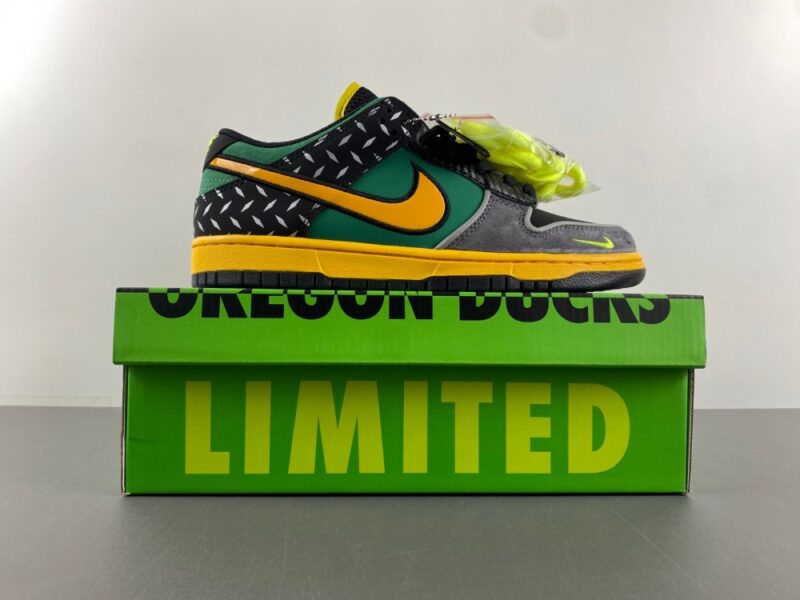 Nike Dunk Low What the Duck Home University of Oregon PE - Image 14