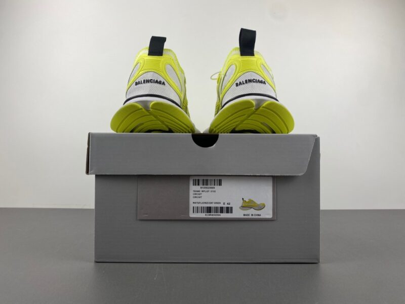 Balenciaga Circuit Sneaker in Neon Yellow - Image 17