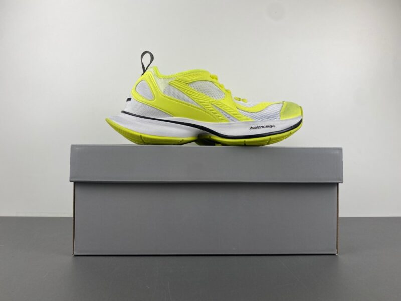 Balenciaga Circuit Sneaker in Neon Yellow - Image 3