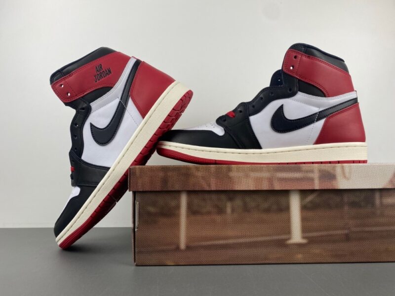 Air Jordan 1 Retro High OG Black Toe Reimagined - Image 5