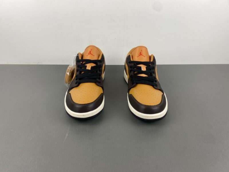 Air Jordan 1 Low SE Flax Baroque Brown - Image 4