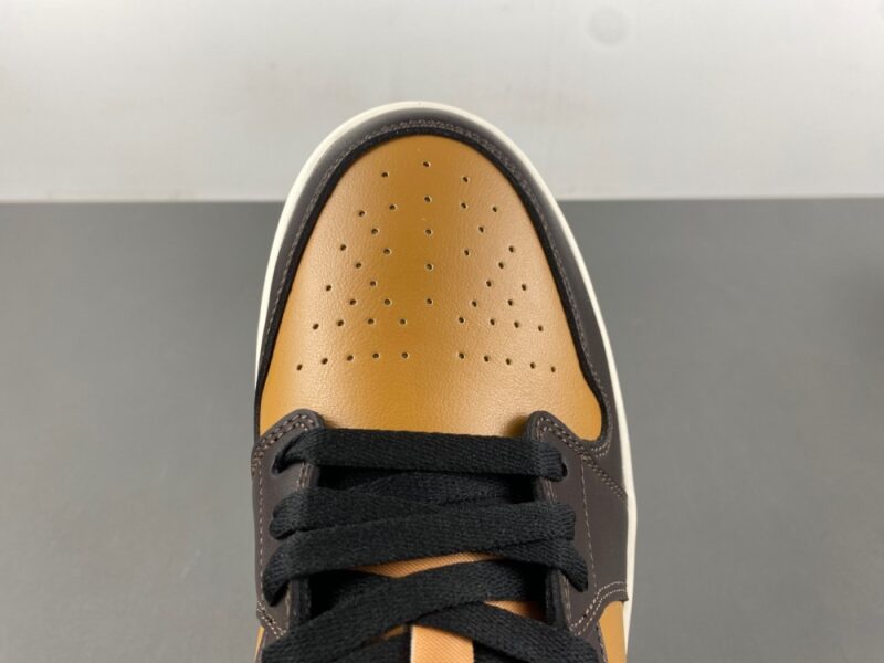 Air Jordan 1 Low SE Flax Baroque Brown - Image 10