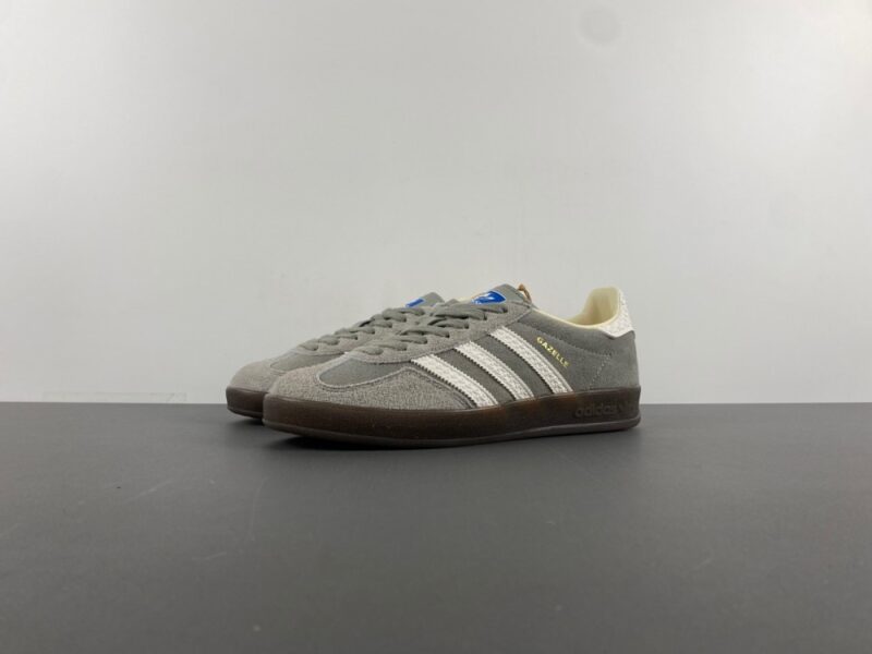 adidas Gazelle Indoor Dark Grey White