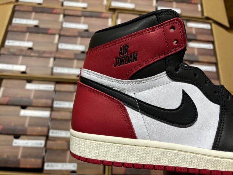 Air Jordan 1 Retro High OG Black Toe Reimagined - Image 3