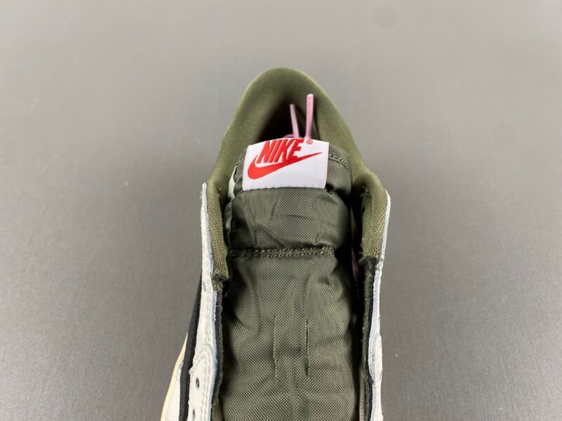 Air Jordan 1 Retro Low OG SP Travis Scott Medium Olive (PS) - Image 9