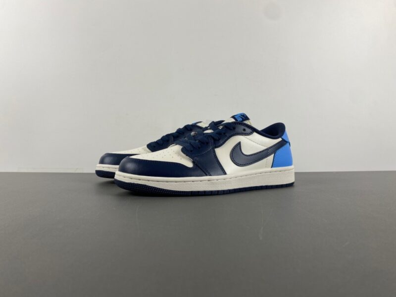 Air Jordan 1 Retro Low OG Black Dark Powder Blue