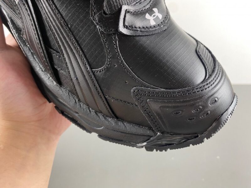 Balenciaga x Under Armour Runner Ripstop Sneaker in Black - Image 5