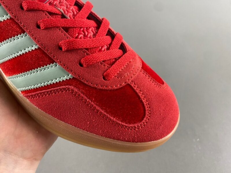 adidas Gazelle Indoor Better Scarlet Hazy Green - Image 7