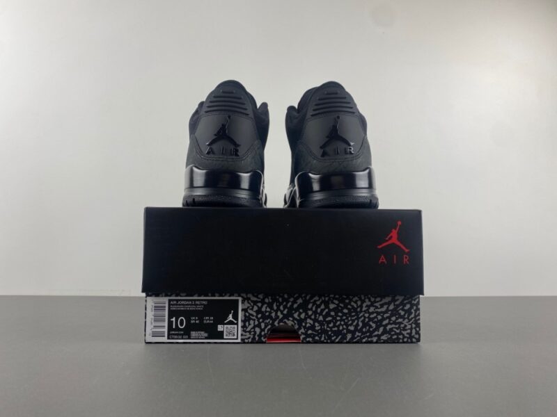 Air Jordan 3 Retro Black Cat (2025) - Image 3