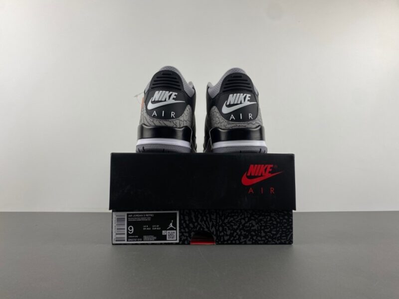 Air Jordan 3 Retro OG Black Cement (2024) - Image 3