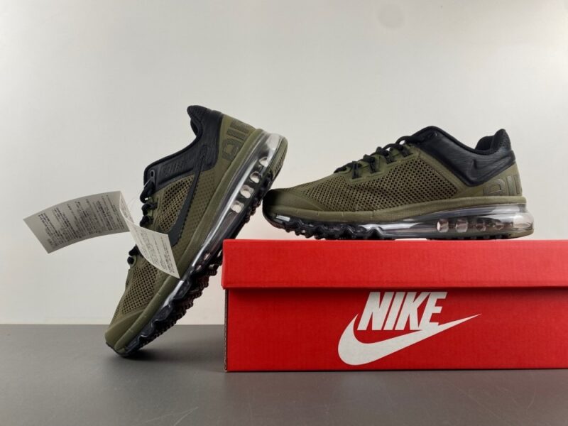 Nike Air Max 2013 Olive Black - Image 15