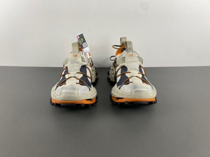 Balenciaga Hike Sneaker in Beige/orange - Image 4