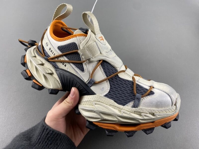 Balenciaga Hike Sneaker in Beige/orange - Image 2