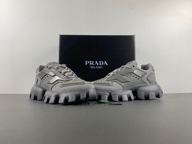 Prada Cloudbust Thunder Technical Fabric Silver - Image 5