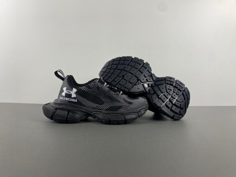 Balenciaga x Under Armour 3xl Knit Sneaker in Black/white - Image 12