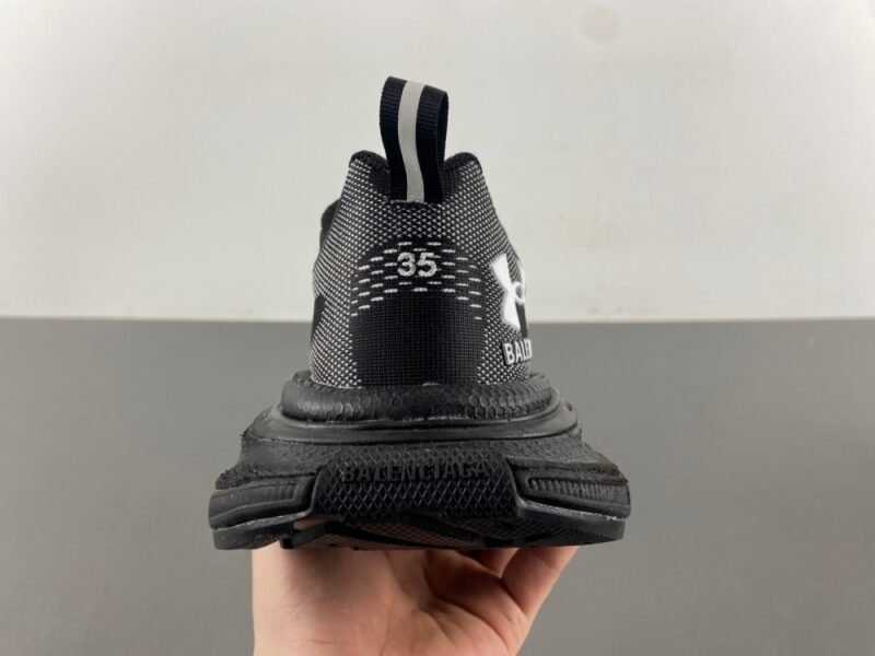 Balenciaga x Under Armour 3xl Knit Sneaker in Black/white - Image 17