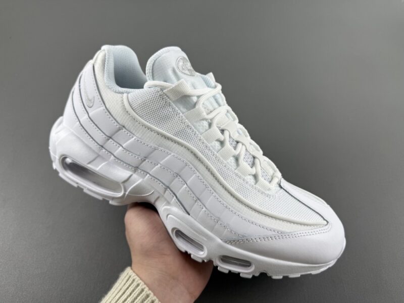 Nike Air Max 95 Essential White Grey Fog - Image 2