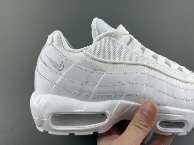 Nike Air Max 95 Essential White Grey Fog - Image 10