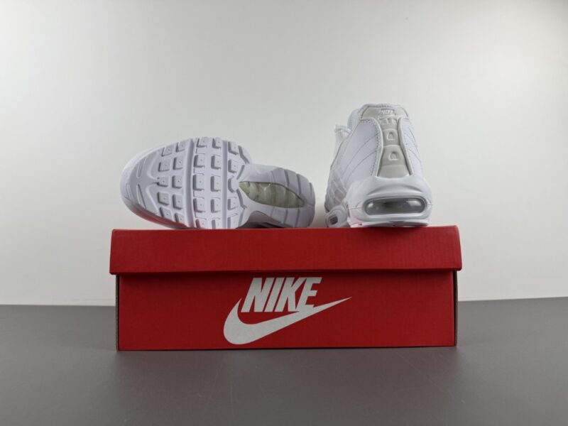 Nike Air Max 95 Essential White Grey Fog - Image 15