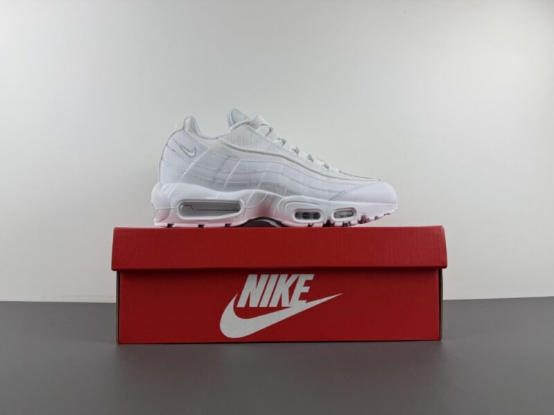 Nike Air Max 95 Essential White Grey Fog - Image 16