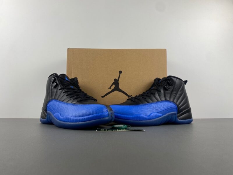 Air Jordan 12 Retro Black Game Royal - Image 4