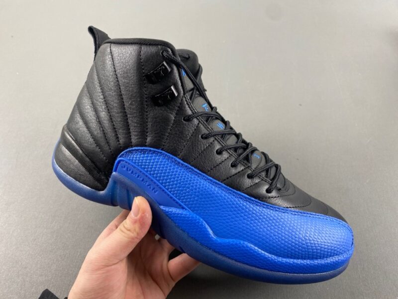 Air Jordan 12 Retro Black Game Royal - Image 2