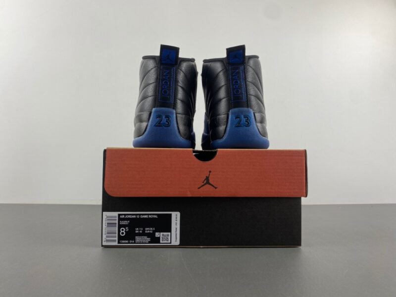 Air Jordan 12 Retro Black Game Royal - Image 17