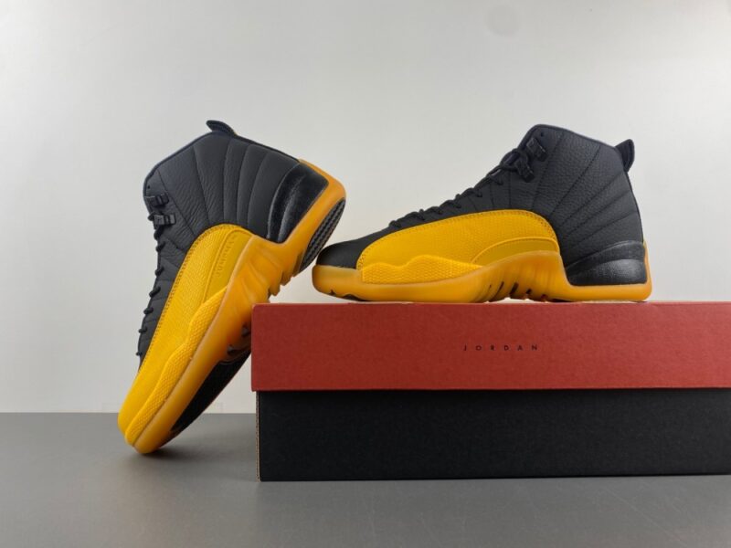 Air Jordan 12 Retro Black University Gold - Image 14