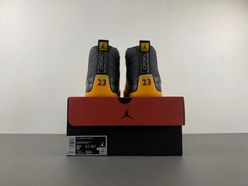 Air Jordan 12 Retro Black University Gold - Image 3