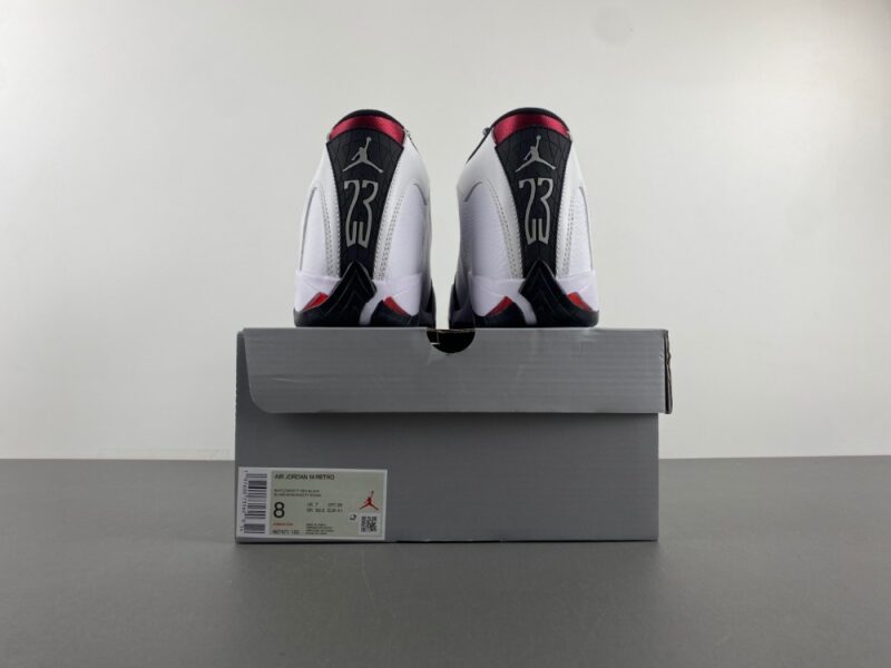 Air Jordan 14 Retro Black Toe (2024) - Image 9