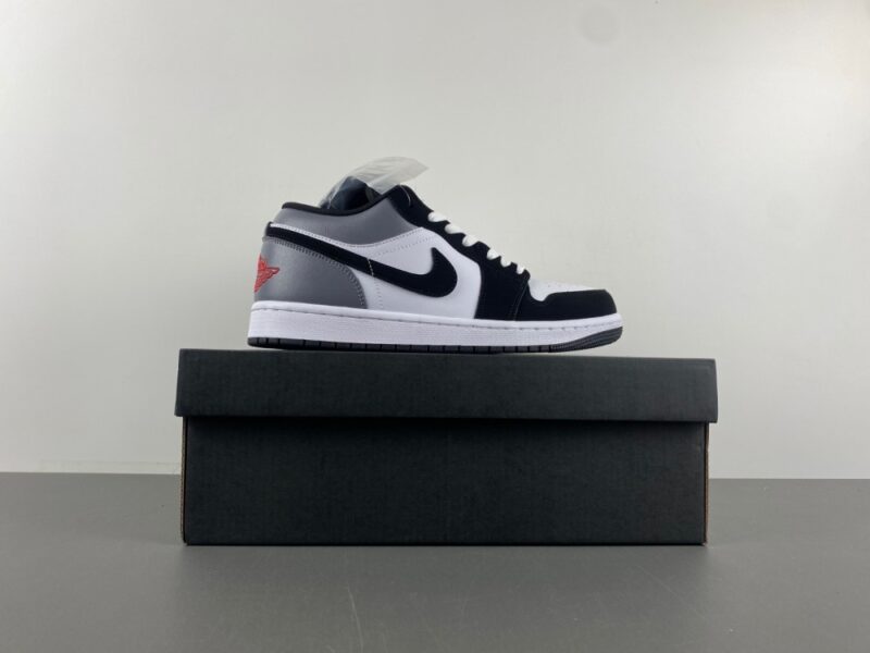 Air Jordan 1 Low SE White Fire Red Black Matte Silver - Image 17