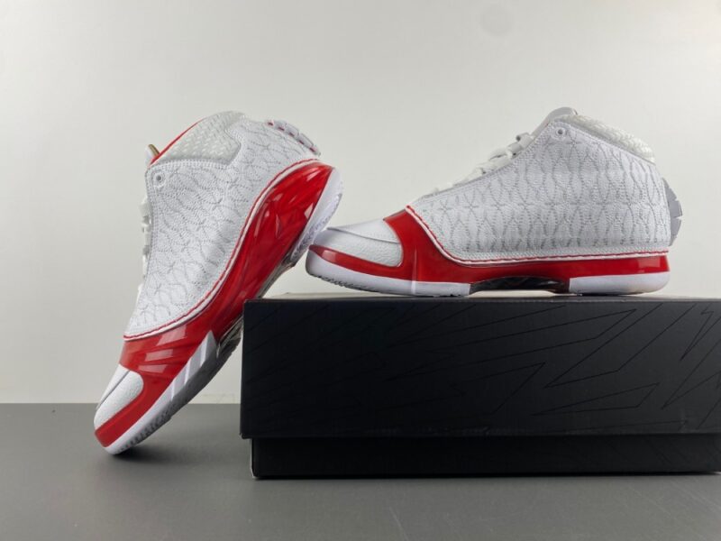 Air Jordan 23 White Varsity Red - Image 8