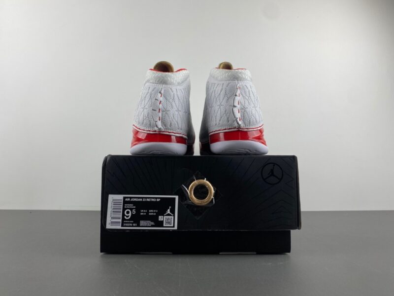 Air Jordan 23 White Varsity Red - Image 10