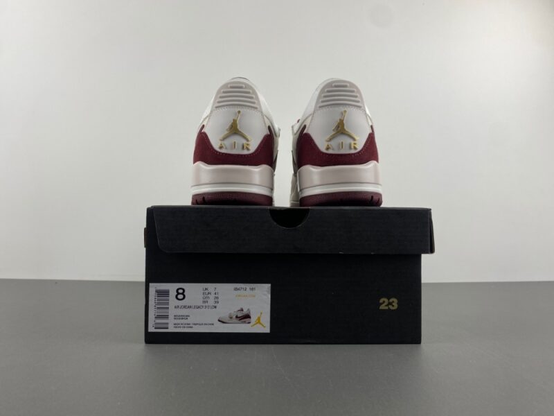 Air Jordan Legacy 312 Low Year of the Snake Burgundy Tint (2025) - Image 11