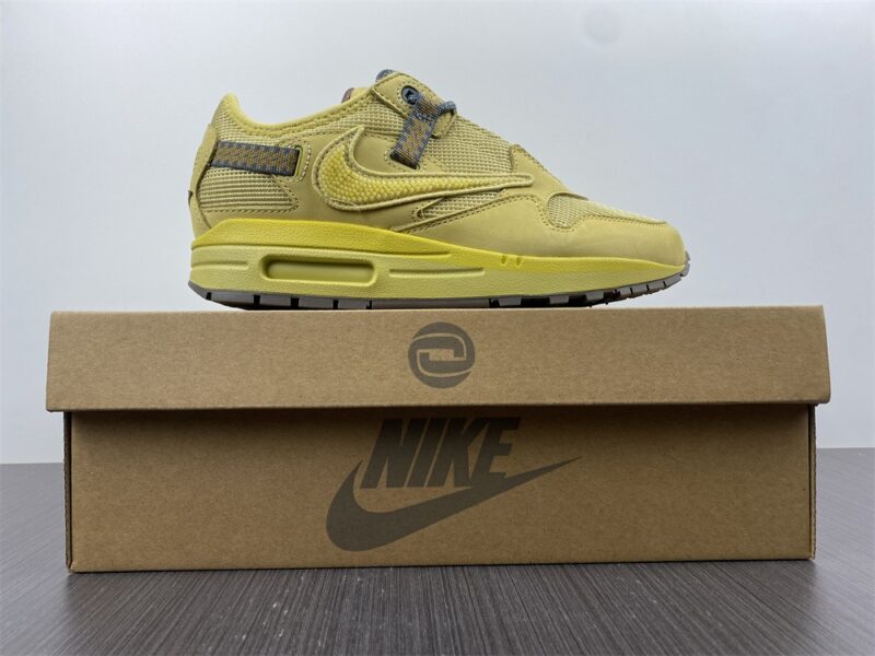 Nike Air Max 1 Travis Scott Cactus Jack Saturn Gold - Image 5