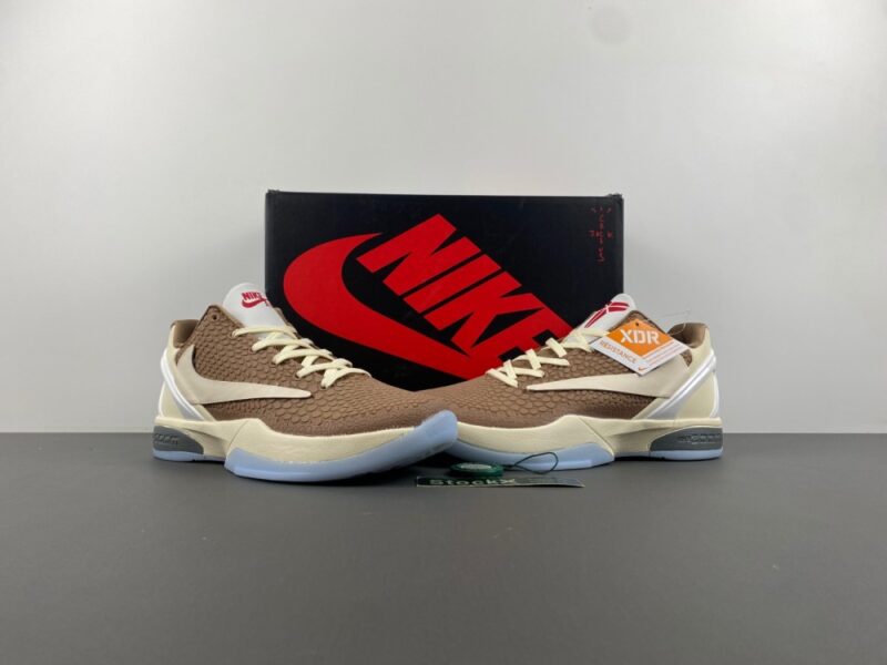 Nike Kobe 6 Protro x Travis Scott Reverse Mocha - Image 7