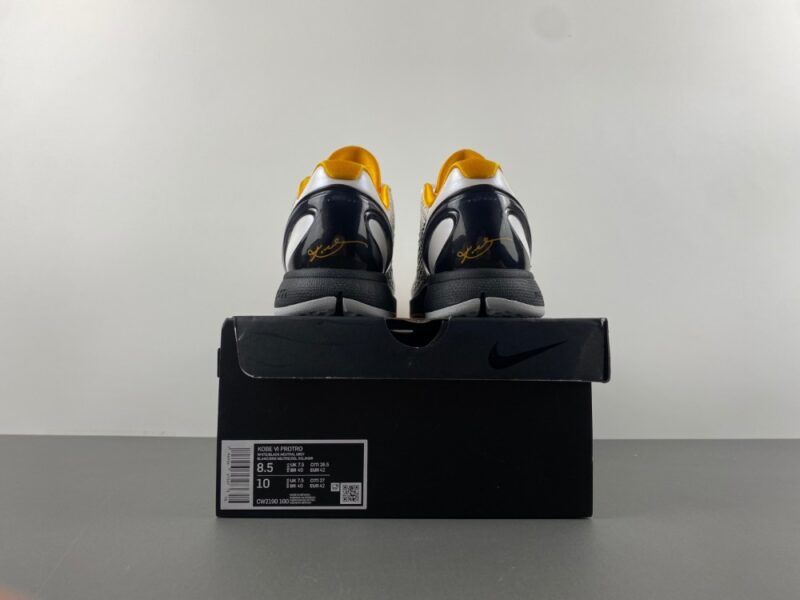 Nike Kobe 6 Protro Playoff Pack White Del Sol - Image 13