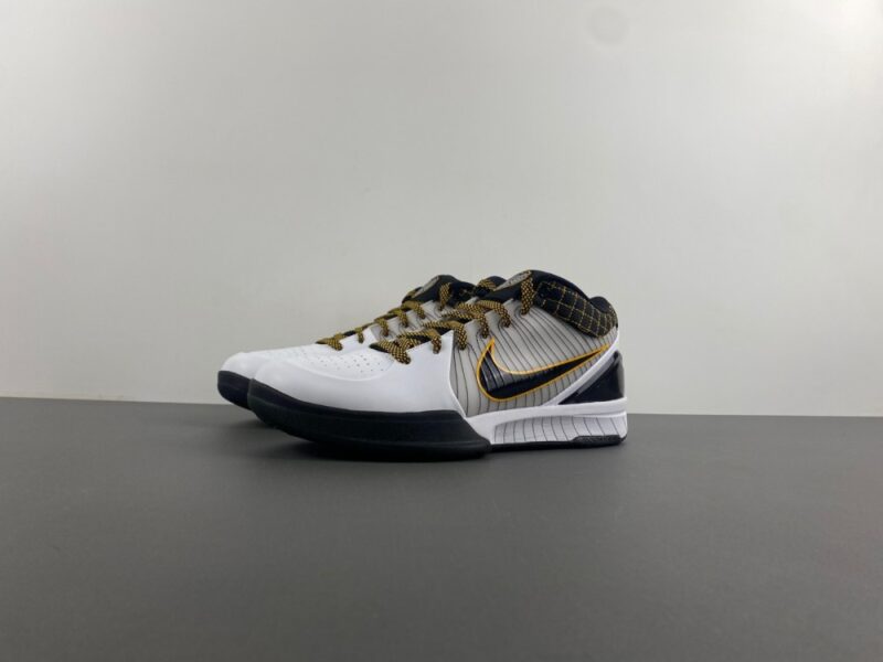 Nike Kobe 4 Protro White Black Del Sol