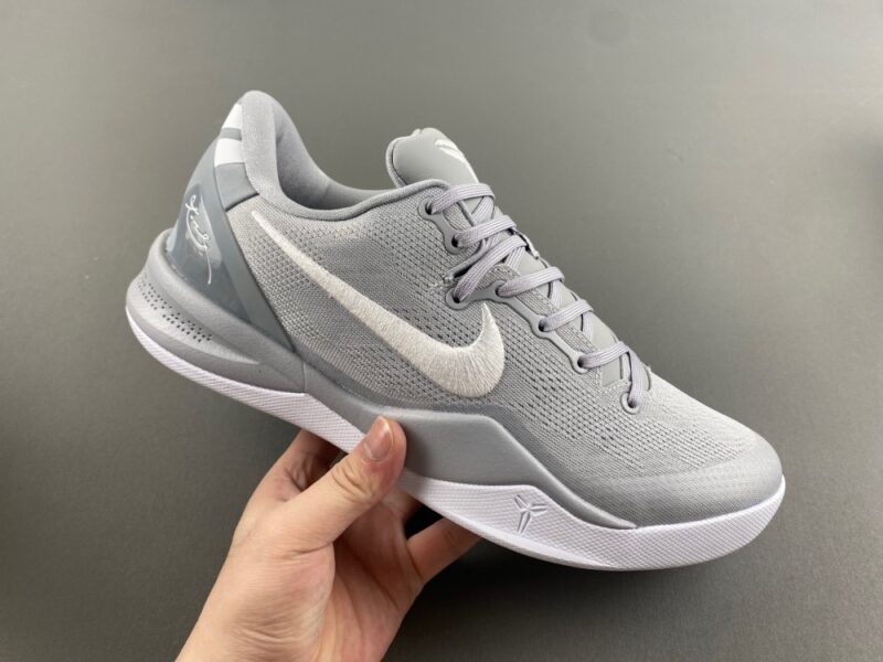 Nike Kobe 8 Protro Wolf Grey - Image 2