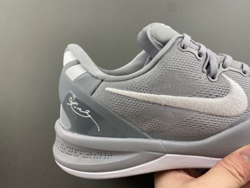 Nike Kobe 8 Protro Wolf Grey - Image 3