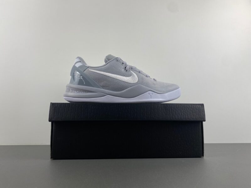 Nike Kobe 8 Protro Wolf Grey - Image 15